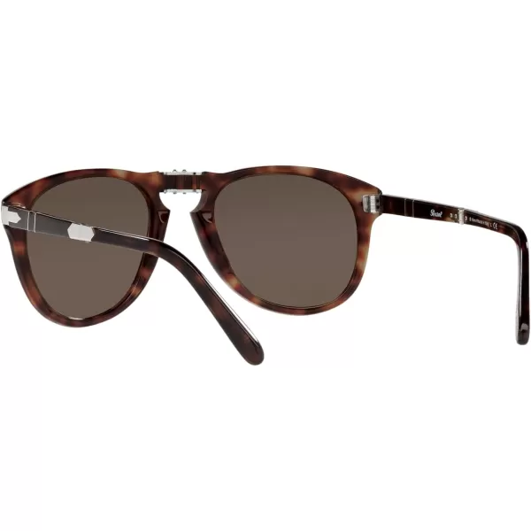 Persol PO0714SM Steve McQueen Aviator SunglassesHavanaGrey