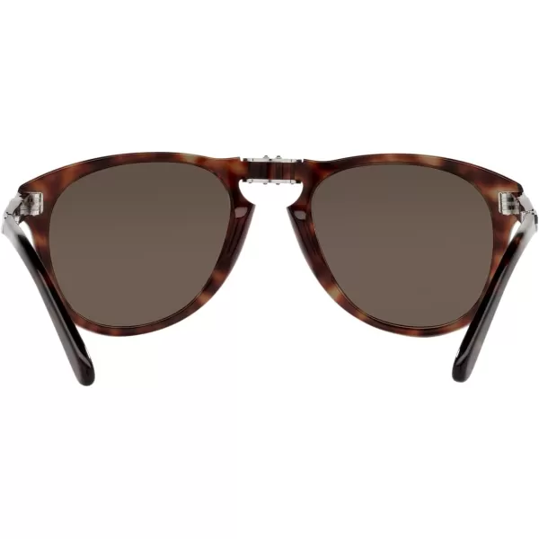 Persol PO0714SM Steve McQueen Aviator SunglassesHavanaGrey