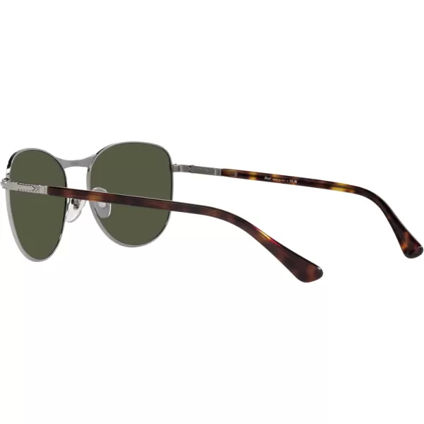 Persol PO1002S Pilot SunglassesGunmetalGreen