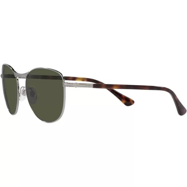 Persol PO1002S Pilot SunglassesGunmetalGreen