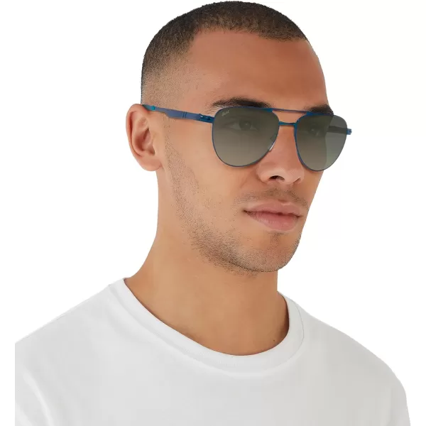 Persol PO1003S Pilot SunglassesBlueGrey Gradient