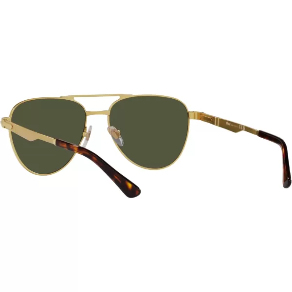 Persol PO1003S Pilot SunglassesGoldGreen