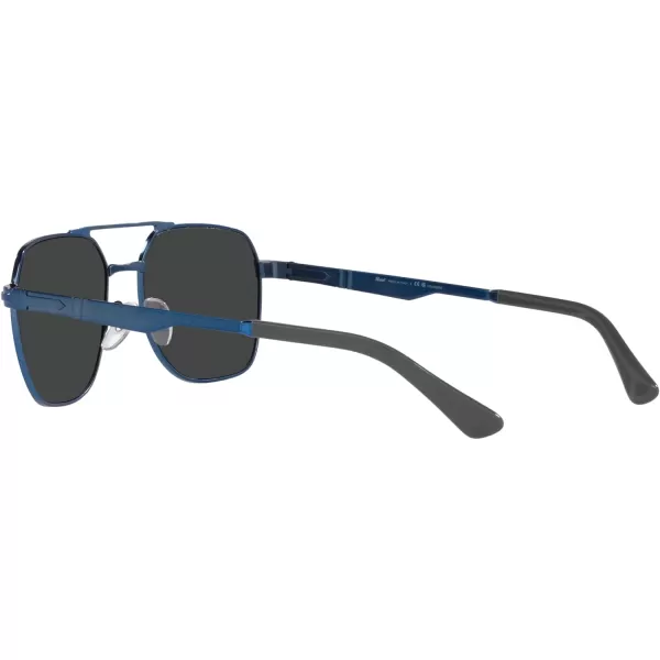 Persol PO1004S Pilot SunglassesBlueDark Grey Polarized