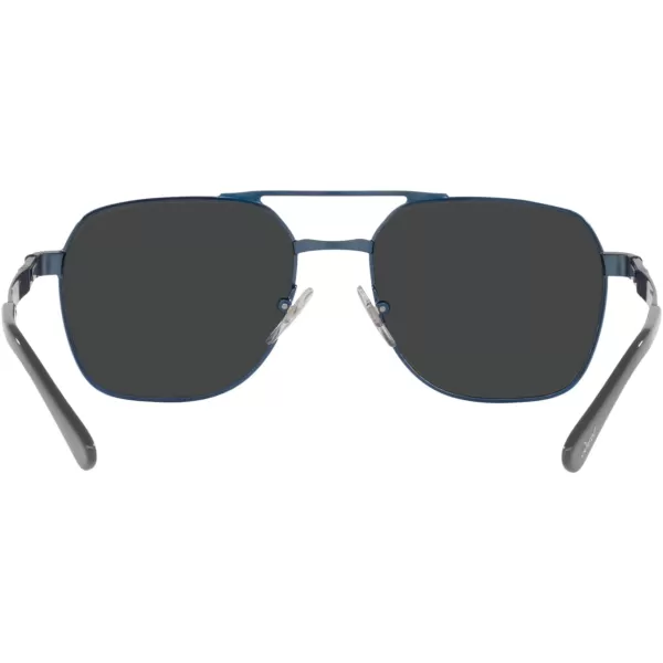 Persol PO1004S Pilot SunglassesBlueDark Grey Polarized