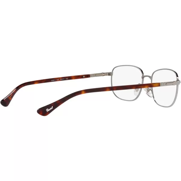 Persol PO1005V Oval Prescription Eyewear FramesGunmetalDemo Lens