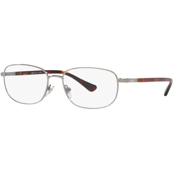 Persol PO1005V Oval Prescription Eyewear FramesGunmetalDemo Lens