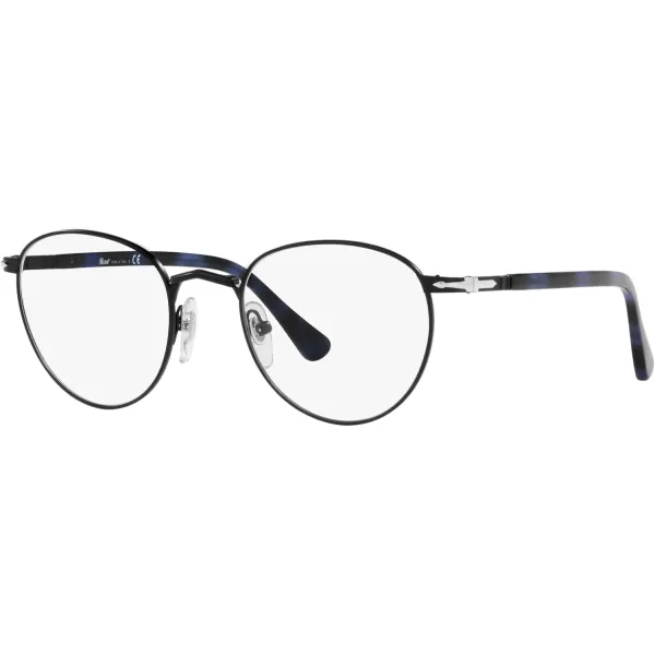 Persol PO2478V Square Prescription Eyewear FramesBlackDemo Lens