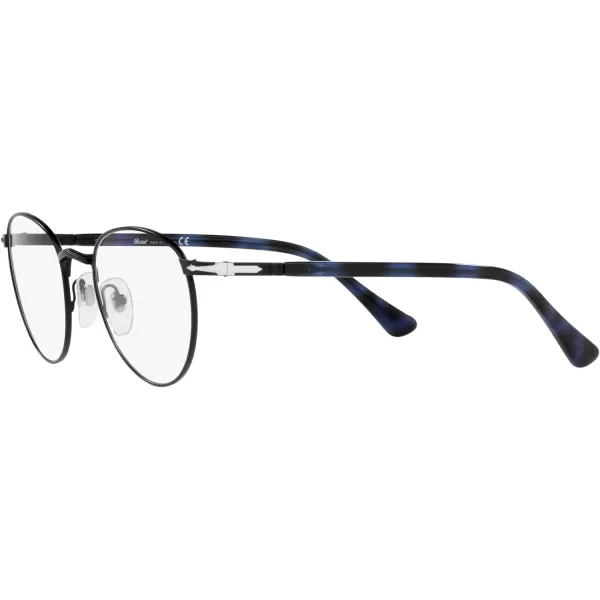 Persol PO2478V Square Prescription Eyewear FramesBlackDemo Lens