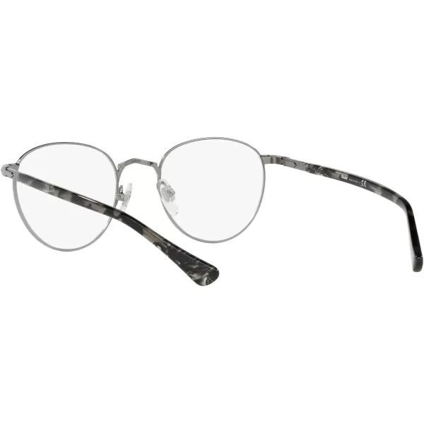 Persol PO2478V Square Prescription Eyewear FramesGunmetalDemo Lens