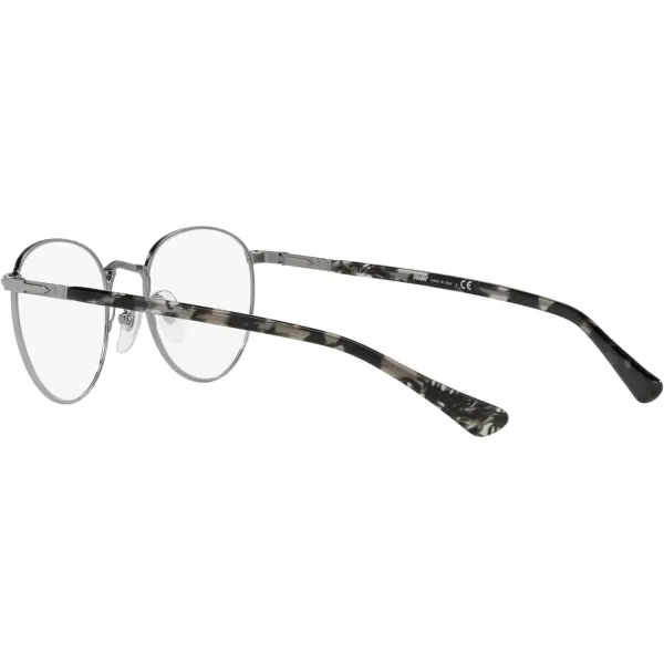 Persol PO2478V Square Prescription Eyewear FramesGunmetalDemo Lens