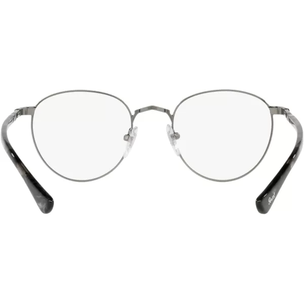 Persol PO2478V Square Prescription Eyewear FramesGunmetalDemo Lens