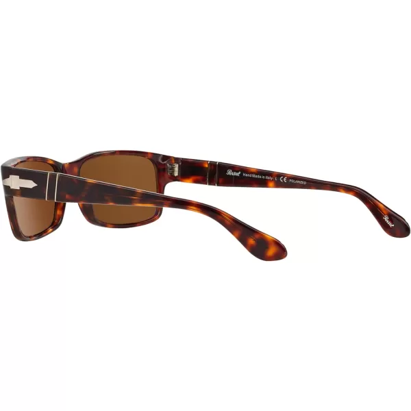 Persol PO2803S Rectangular SunglassesHavanaBrown Polarized