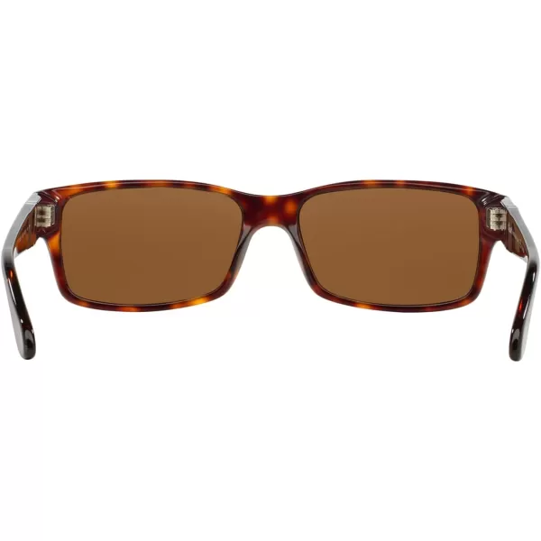 Persol PO2803S Rectangular SunglassesHavanaBrown Polarized