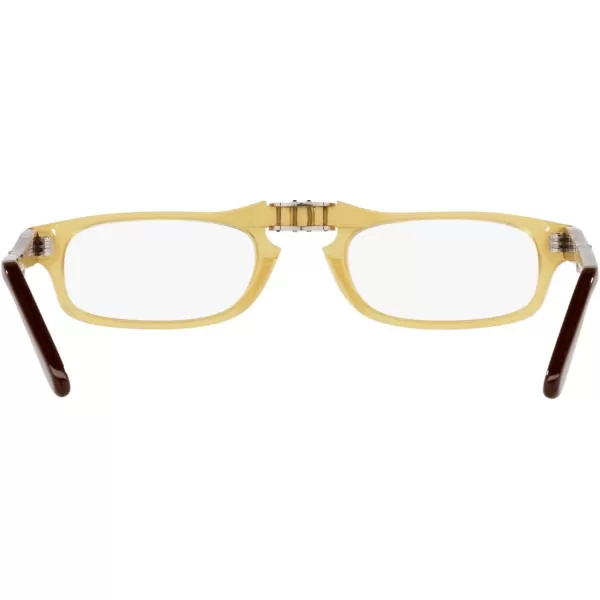 Persol PO2886V Rectangular Prescription Eyewear FramesHoneyDemo Lens