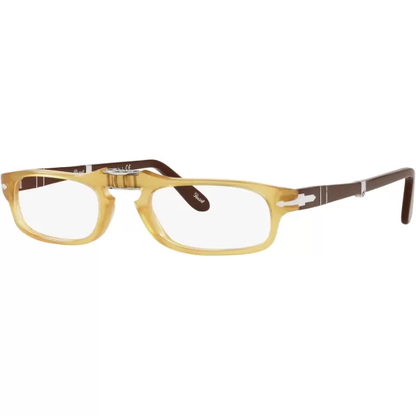 Persol PO2886V Rectangular Prescription Eyewear FramesHoneyDemo Lens