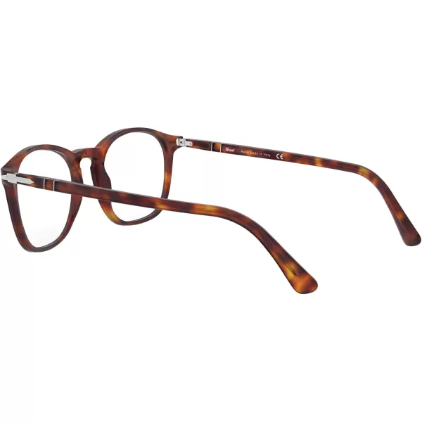 Persol PO3007VM Square Prescription Eyewear FramesHavanaDemo Lens