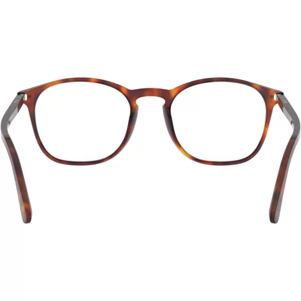 Persol PO3007VM Square Prescription Eyewear FramesHavanaDemo Lens