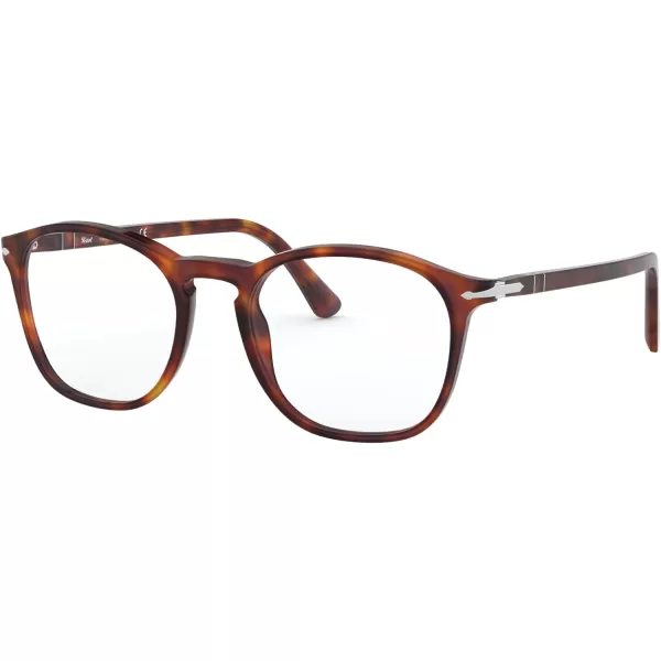 Persol PO3007VM Square Prescription Eyewear FramesHavanaDemo Lens