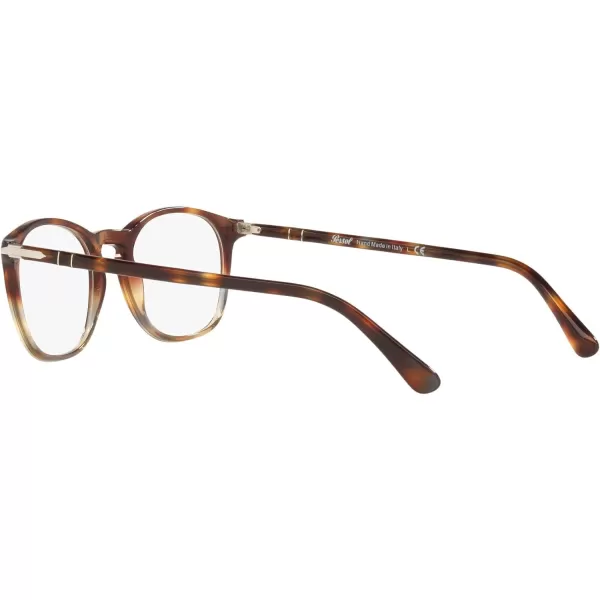 Persol PO3007VM Square Prescription Eyewear FramesTortoise Spotted BrownDemo Lens