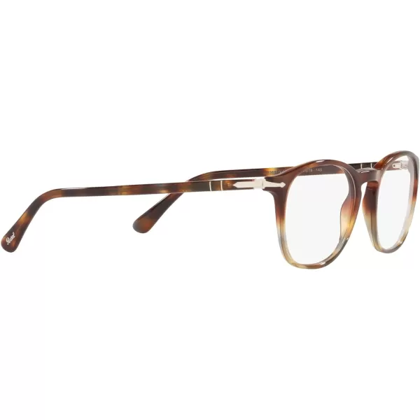 Persol PO3007VM Square Prescription Eyewear FramesTortoise Spotted BrownDemo Lens