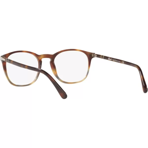 Persol PO3007VM Square Prescription Eyewear FramesTortoise Spotted BrownDemo Lens