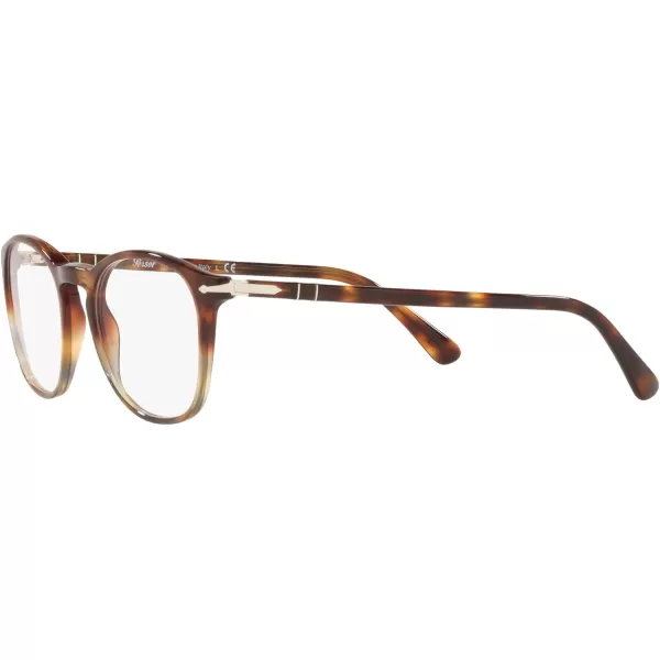 Persol PO3007VM Square Prescription Eyewear FramesTortoise Spotted BrownDemo Lens