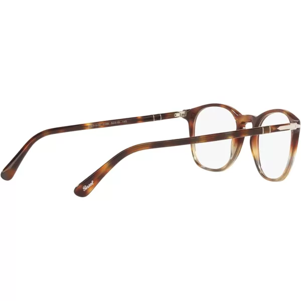 Persol PO3007VM Square Prescription Eyewear FramesTortoise Spotted BrownDemo Lens