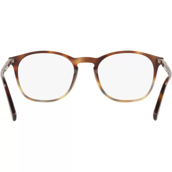 Persol PO3007VM Square Prescription Eyewear FramesTortoise Spotted BrownDemo Lens