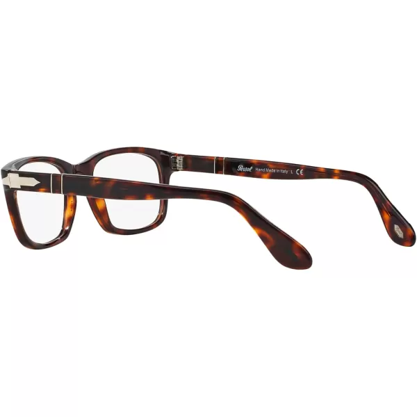 Persol PO3012V Square Prescription Eyewear FramesHavanaDemo Lens