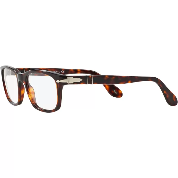 Persol PO3012V Square Prescription Eyewear FramesHavanaDemo Lens