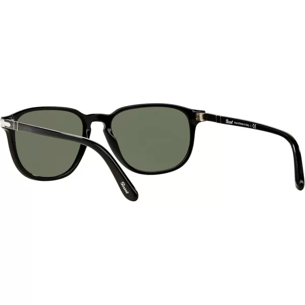 Persol PO3019S Square SunglassesBlackGreen