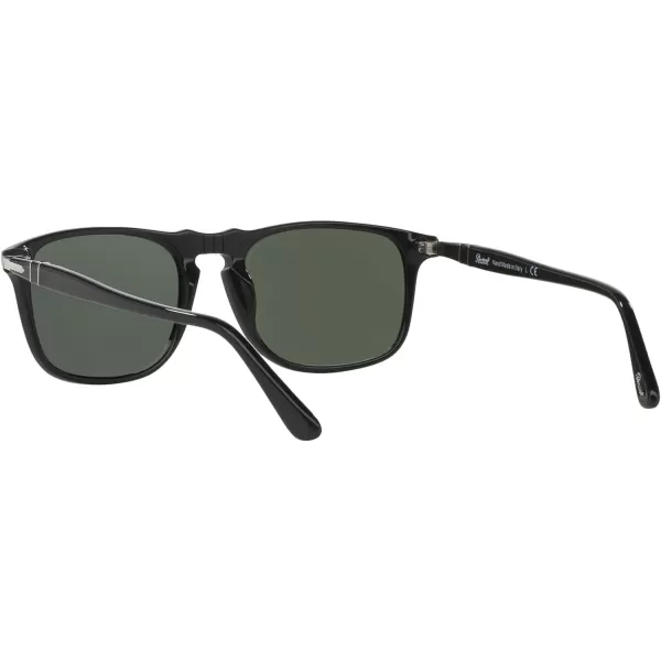 Persol PO3059S Square SunglassesBlackGreen