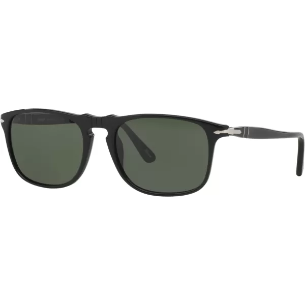 Persol PO3059S Square SunglassesBlackGreen