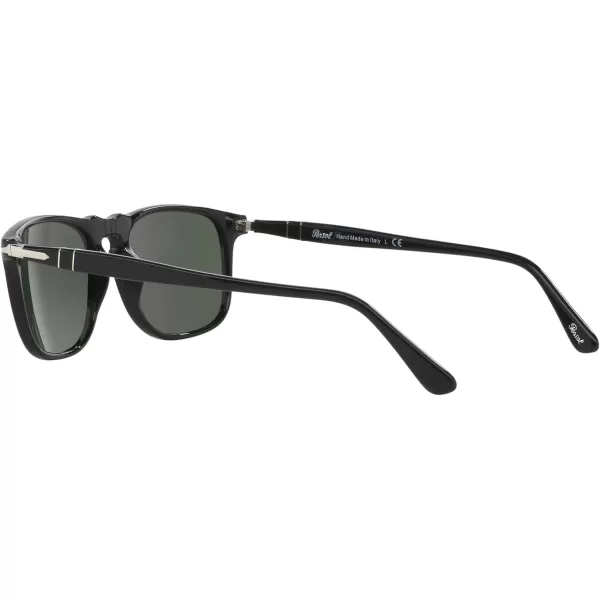 Persol PO3059S Square SunglassesBlackGreen