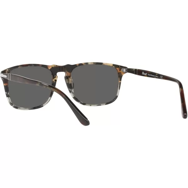 Persol PO3059S Square SunglassesTortoise BrownTortoise GreyDark Grey