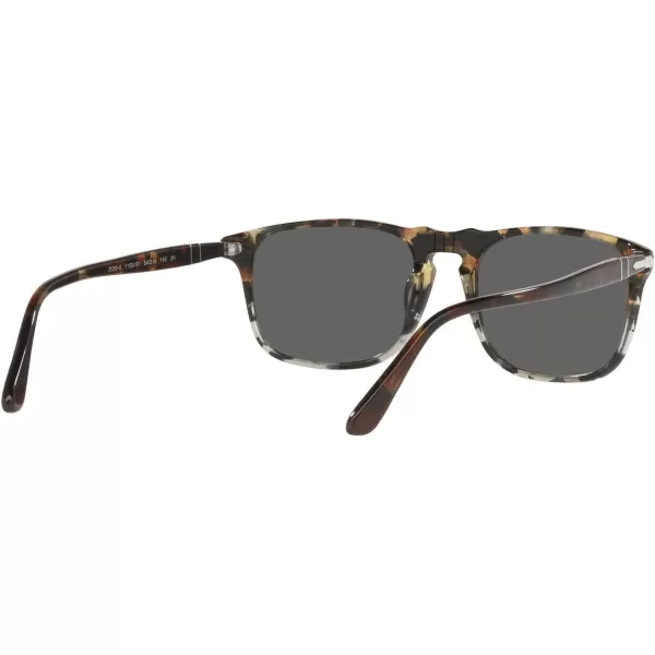 Persol PO3059S Square SunglassesTortoise BrownTortoise GreyDark Grey