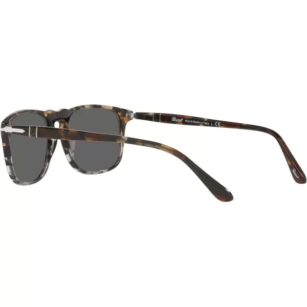 Persol PO3059S Square SunglassesTortoise BrownTortoise GreyDark Grey