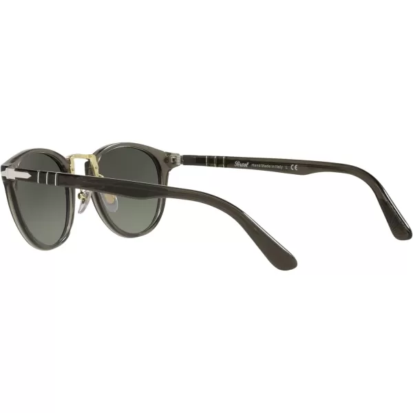 Persol PO3108S Round SunglassesGrey TaupeGrey Gradient