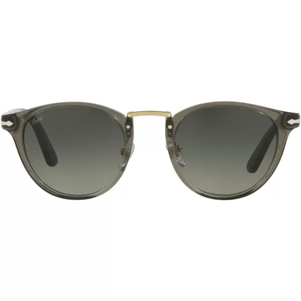 Persol PO3108S Round SunglassesGrey TaupeGrey Gradient