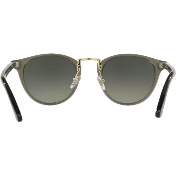 Persol PO3108S Round SunglassesGrey TaupeGrey Gradient