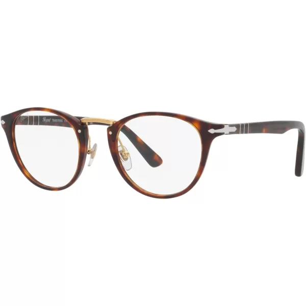 Persol PO3108S Round SunglassesHavanaTransitions 8 Sapphire