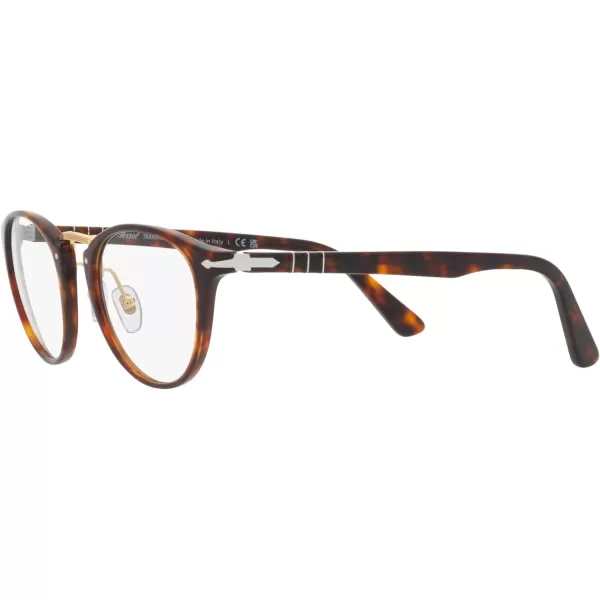 Persol PO3108S Round SunglassesHavanaTransitions 8 Sapphire