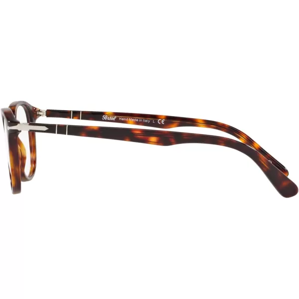 Persol PO3143V Rectangular Prescription Eyewear FramesHavanaDemo Lens