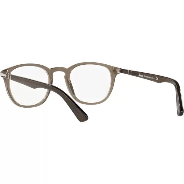 Persol PO3143V Rectangular Prescription Eyewear FramesSmokeDemo Lens