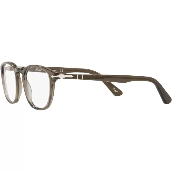 Persol PO3143V Rectangular Prescription Eyewear FramesSmokeDemo Lens