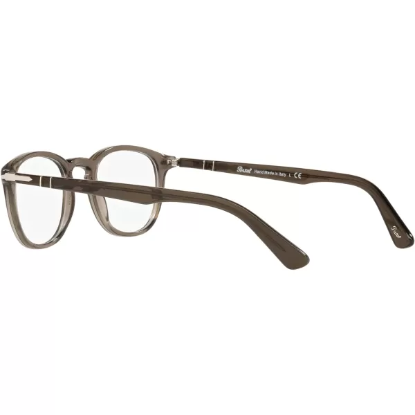 Persol PO3143V Rectangular Prescription Eyewear FramesSmokeDemo Lens