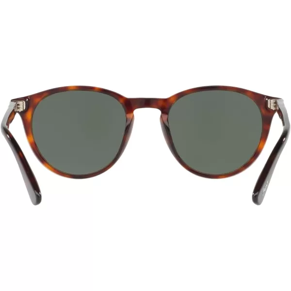 Persol PO3152S Round SunglassesHavanaGreen