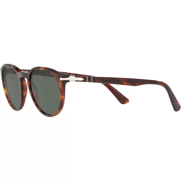 Persol PO3152S Round SunglassesHavanaGreen