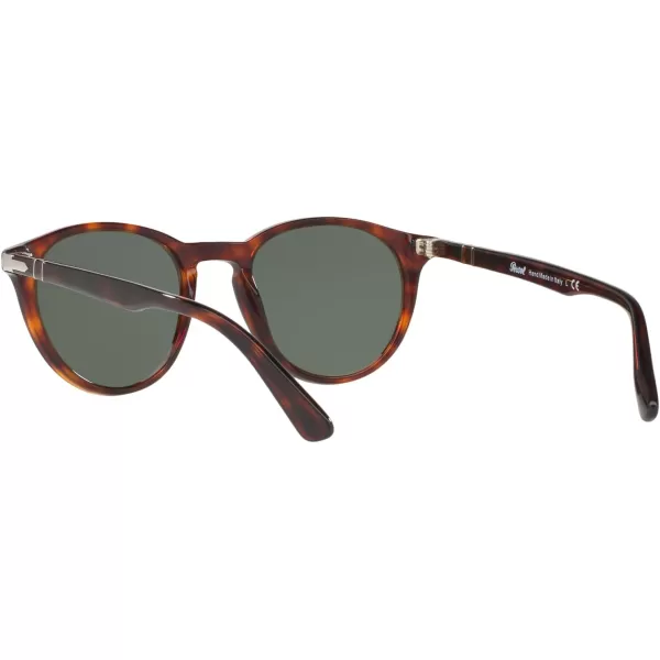 Persol PO3152S Round SunglassesHavanaGreen