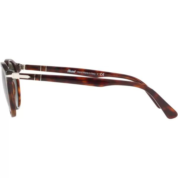 Persol PO3152S Round SunglassesHavanaGreen